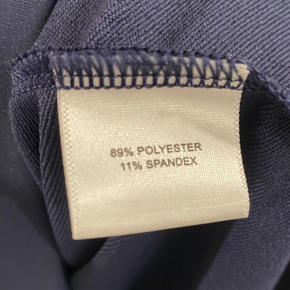 PETER MILLAR Perth Performance Golf Quarter-Zip Navy Pullover - Picture 11 of 12